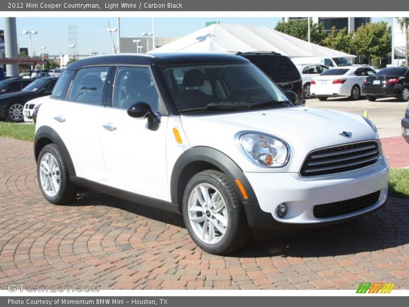 Light White / Carbon Black 2012 Mini Cooper Countryman