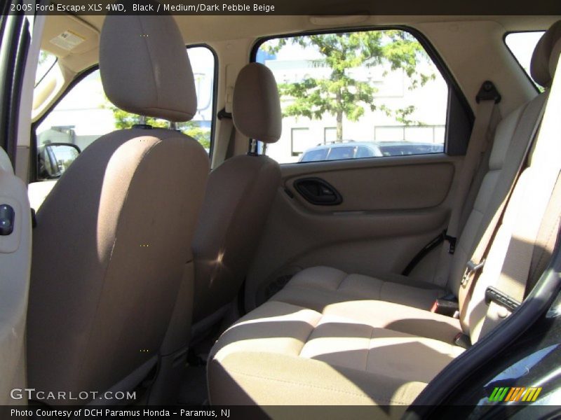 Black / Medium/Dark Pebble Beige 2005 Ford Escape XLS 4WD