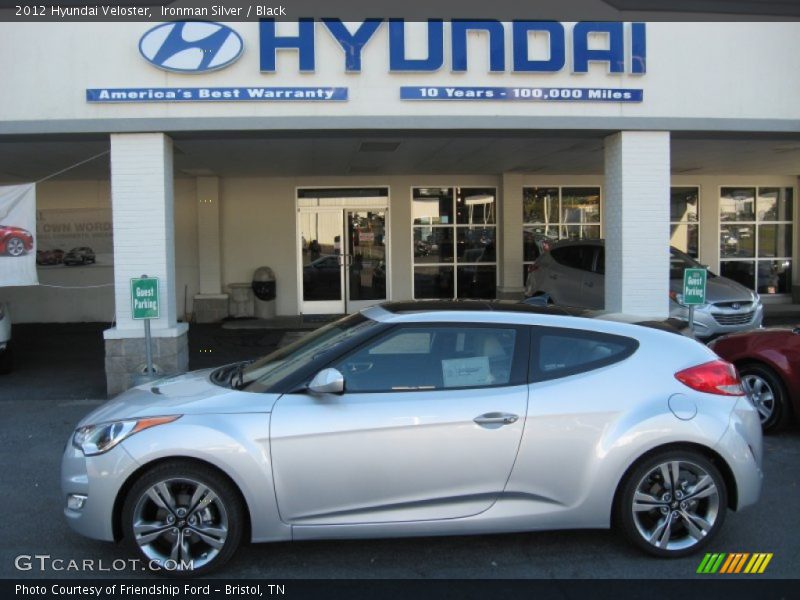 Ironman Silver / Black 2012 Hyundai Veloster