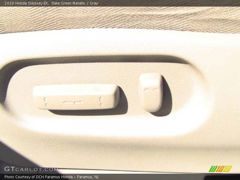 Slate Green Metallic / Gray 2010 Honda Odyssey EX