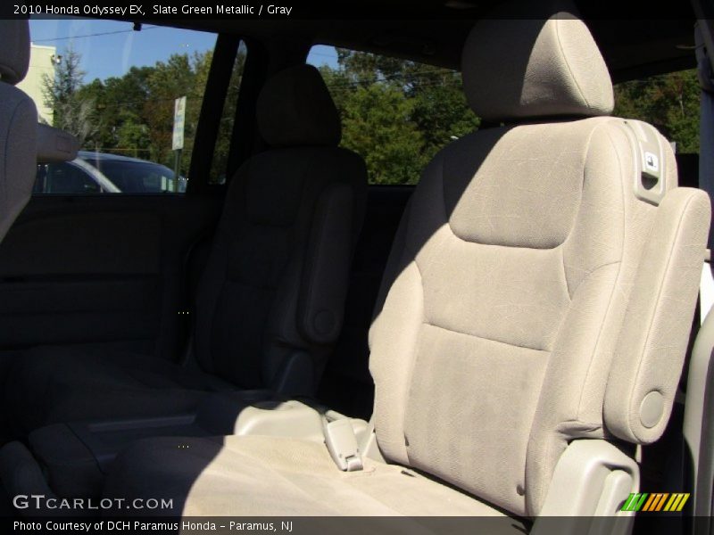Slate Green Metallic / Gray 2010 Honda Odyssey EX