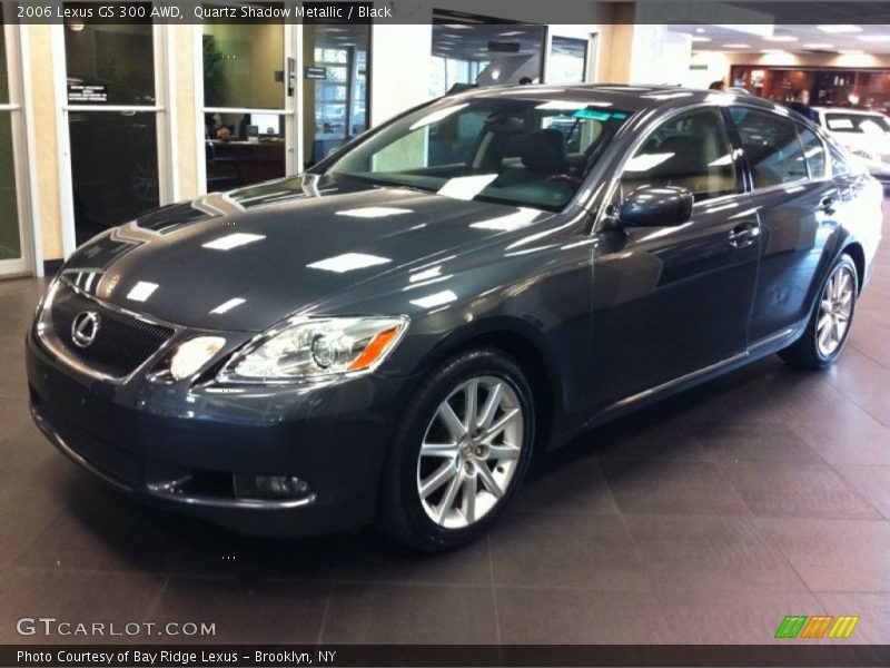 Quartz Shadow Metallic / Black 2006 Lexus GS 300 AWD