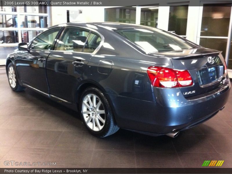 Quartz Shadow Metallic / Black 2006 Lexus GS 300 AWD