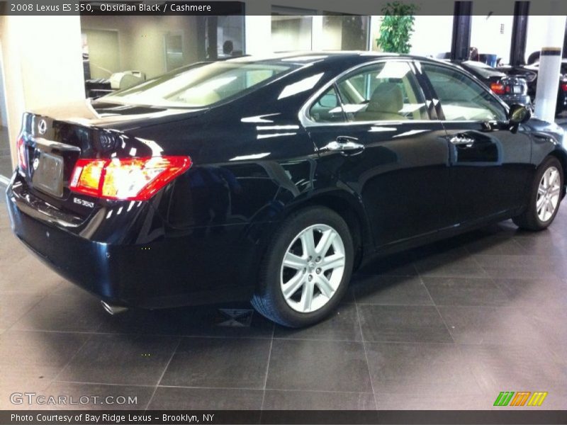 Obsidian Black / Cashmere 2008 Lexus ES 350