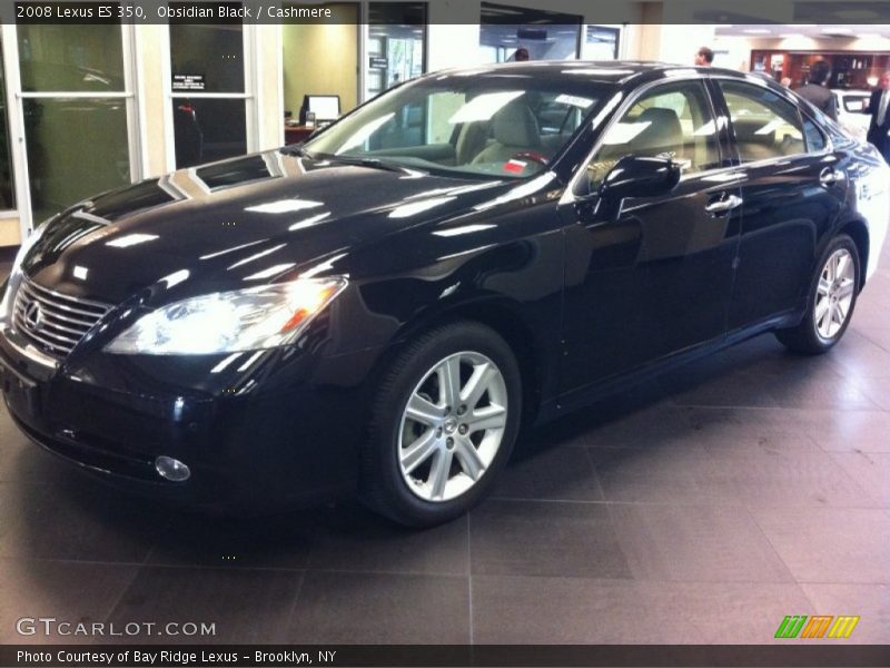 Obsidian Black / Cashmere 2008 Lexus ES 350