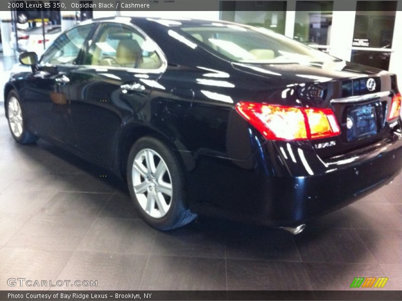 Obsidian Black / Cashmere 2008 Lexus ES 350