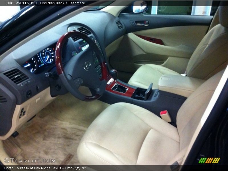 Obsidian Black / Cashmere 2008 Lexus ES 350