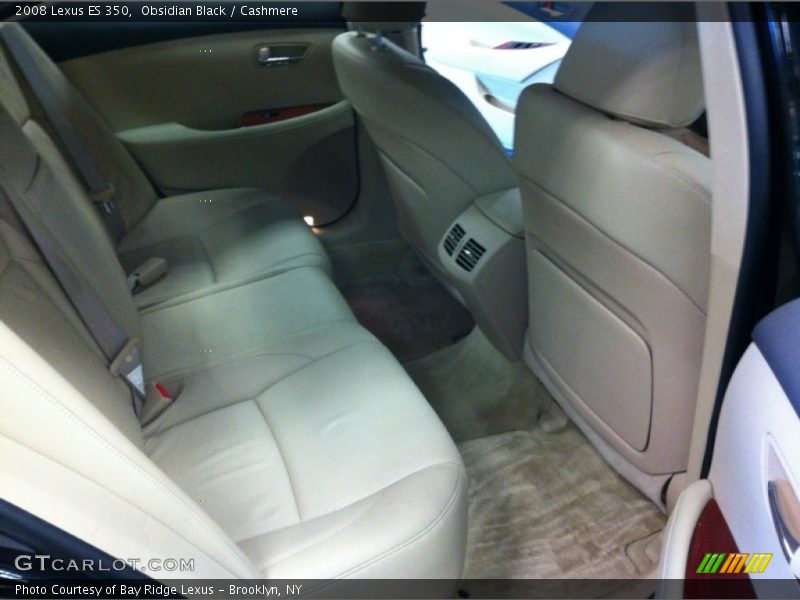Obsidian Black / Cashmere 2008 Lexus ES 350