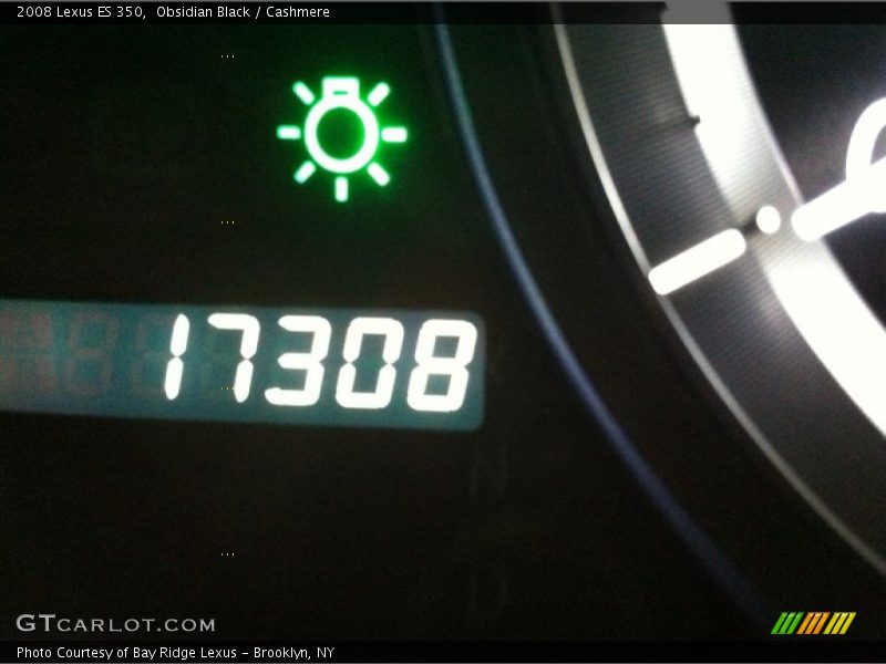 Obsidian Black / Cashmere 2008 Lexus ES 350