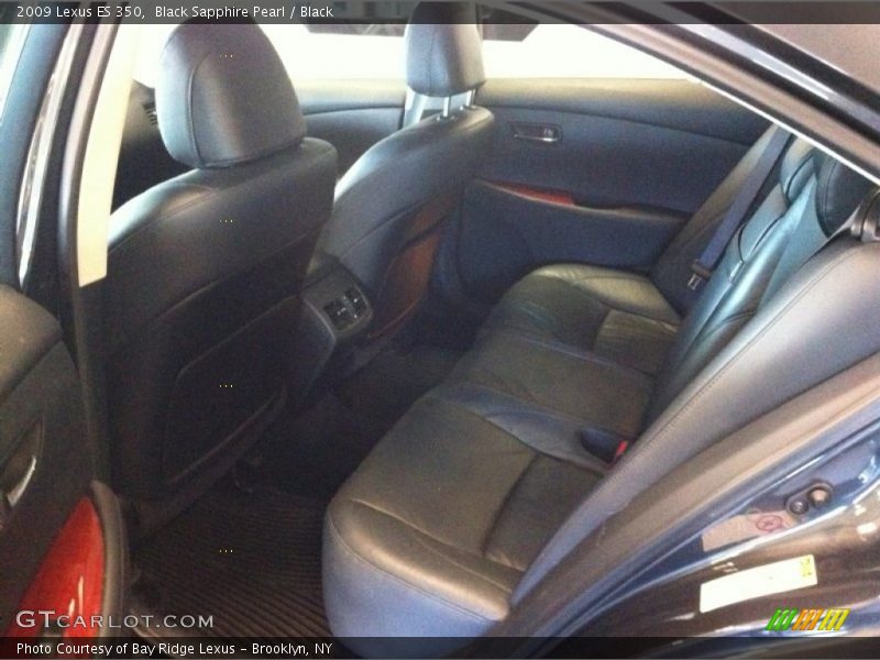 Black Sapphire Pearl / Black 2009 Lexus ES 350