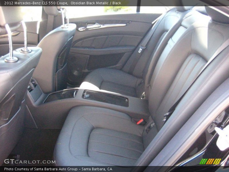 Obsidian Black Metallic / Black 2012 Mercedes-Benz CLS 550 Coupe