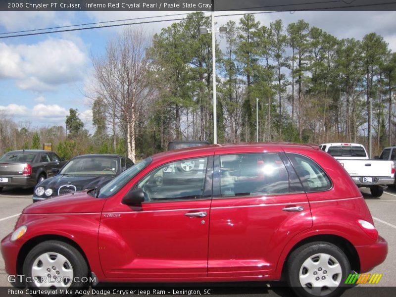 Inferno Red Crystal Pearl / Pastel Slate Gray 2006 Chrysler PT Cruiser