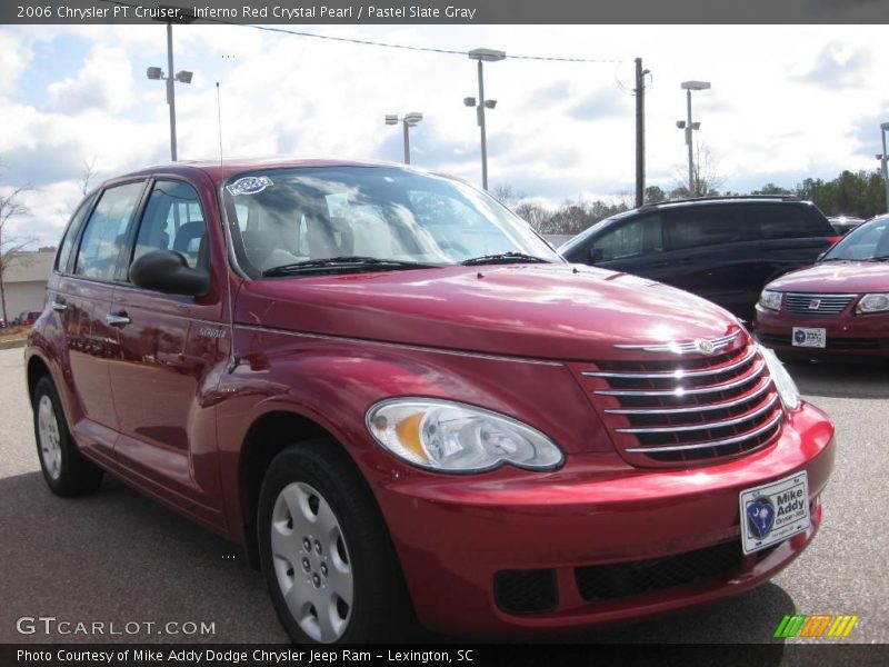 Inferno Red Crystal Pearl / Pastel Slate Gray 2006 Chrysler PT Cruiser