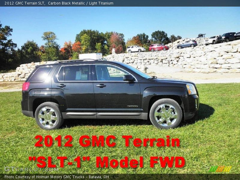 Carbon Black Metallic / Light Titanium 2012 GMC Terrain SLT