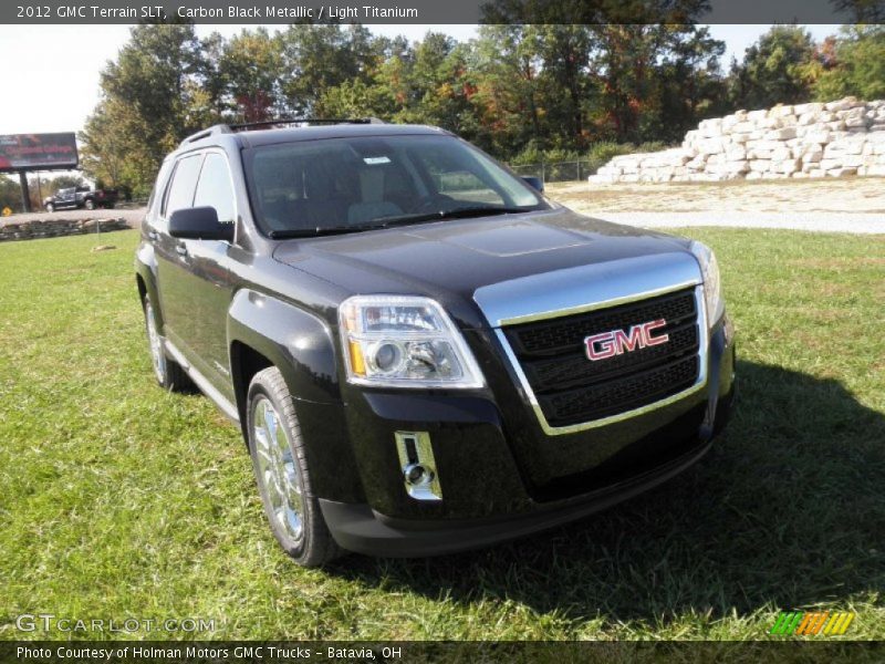 Carbon Black Metallic / Light Titanium 2012 GMC Terrain SLT