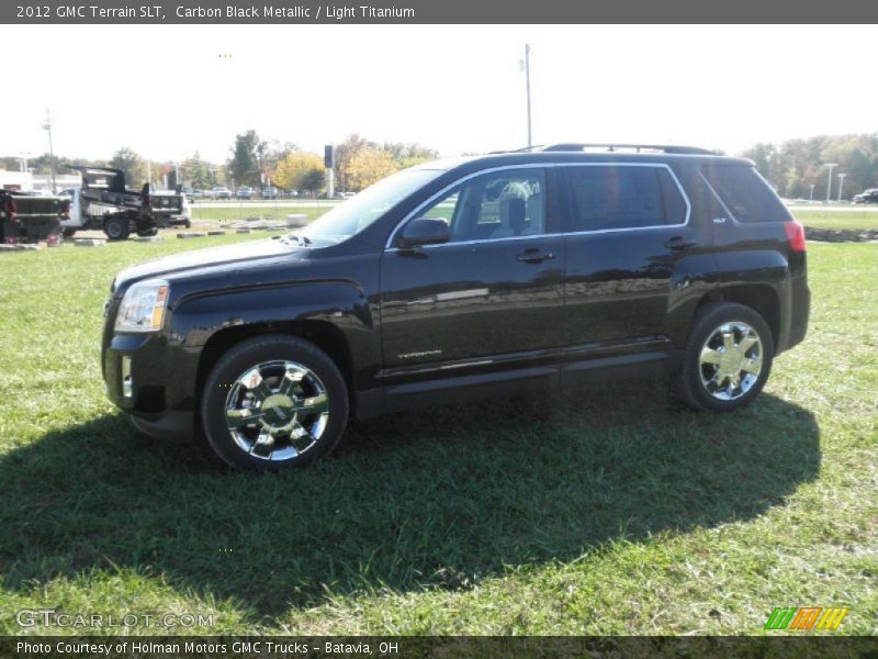 Carbon Black Metallic / Light Titanium 2012 GMC Terrain SLT