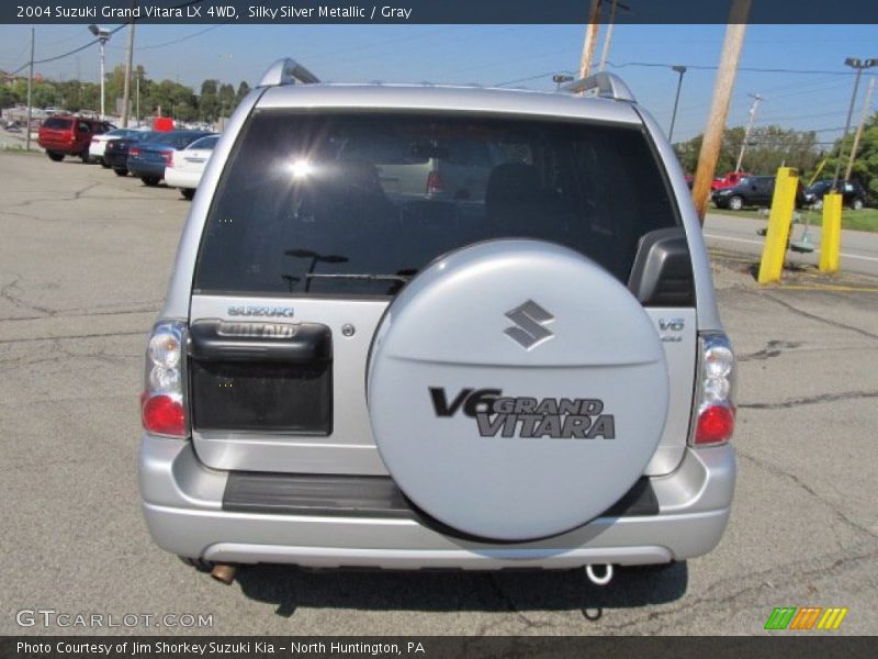 Silky Silver Metallic / Gray 2004 Suzuki Grand Vitara LX 4WD