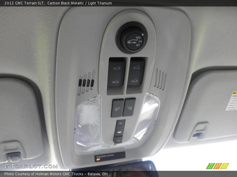 Carbon Black Metallic / Light Titanium 2012 GMC Terrain SLT
