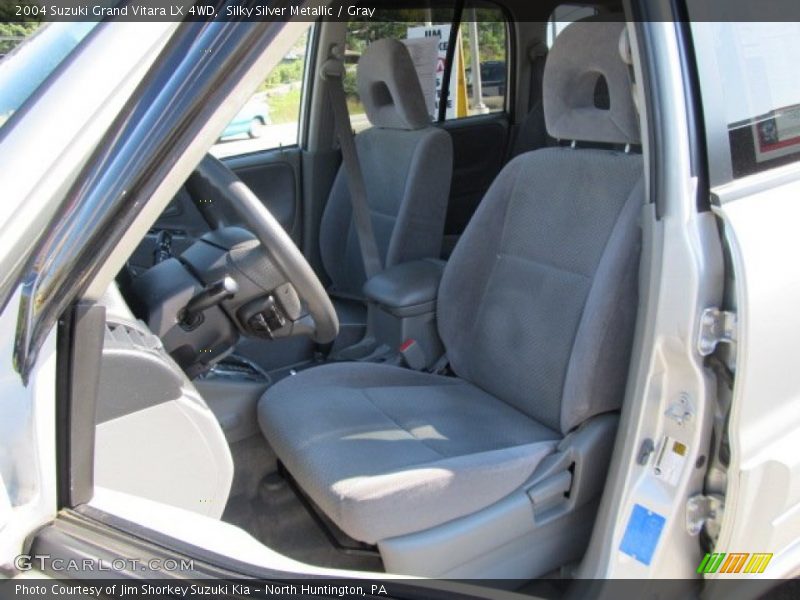Silky Silver Metallic / Gray 2004 Suzuki Grand Vitara LX 4WD