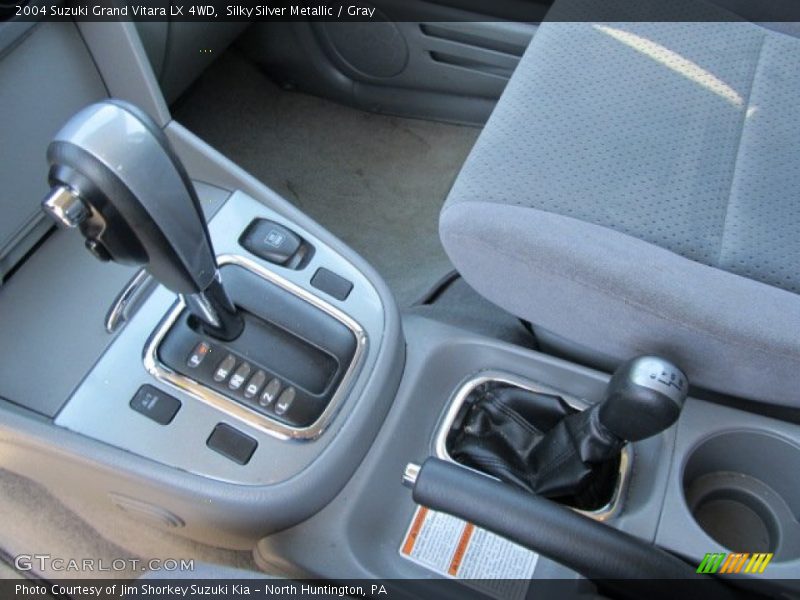 Silky Silver Metallic / Gray 2004 Suzuki Grand Vitara LX 4WD
