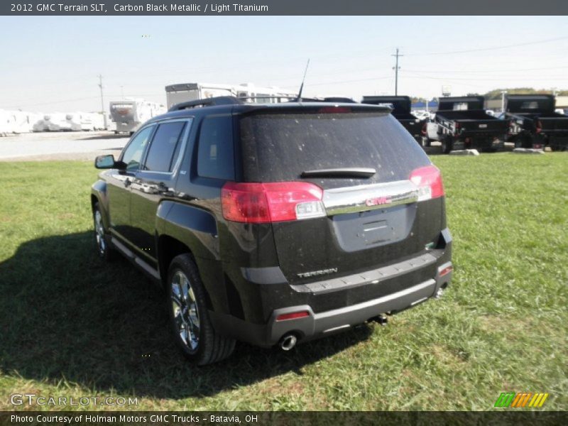 Carbon Black Metallic / Light Titanium 2012 GMC Terrain SLT