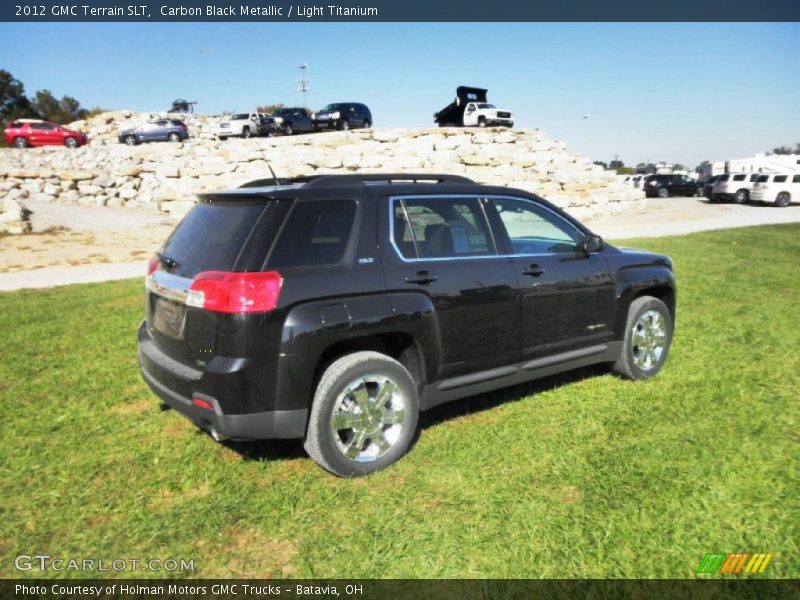 Carbon Black Metallic / Light Titanium 2012 GMC Terrain SLT