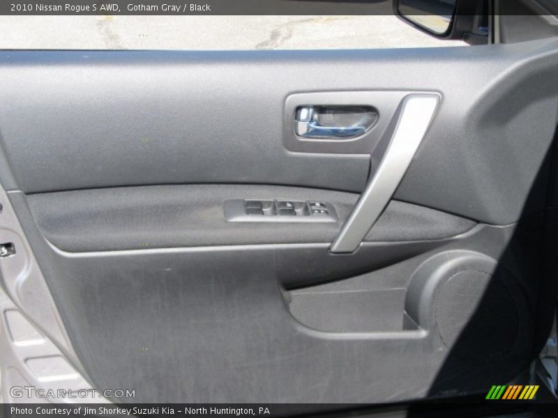 Gotham Gray / Black 2010 Nissan Rogue S AWD