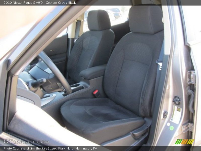 Gotham Gray / Black 2010 Nissan Rogue S AWD