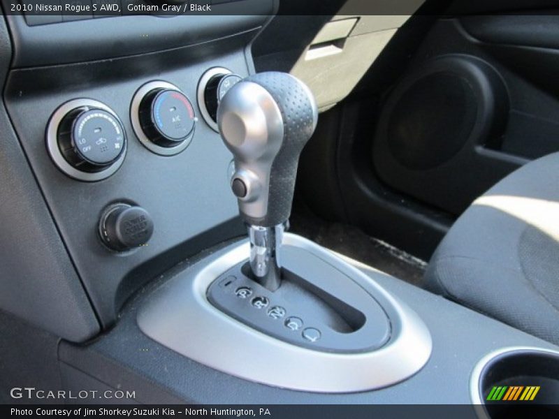 Gotham Gray / Black 2010 Nissan Rogue S AWD