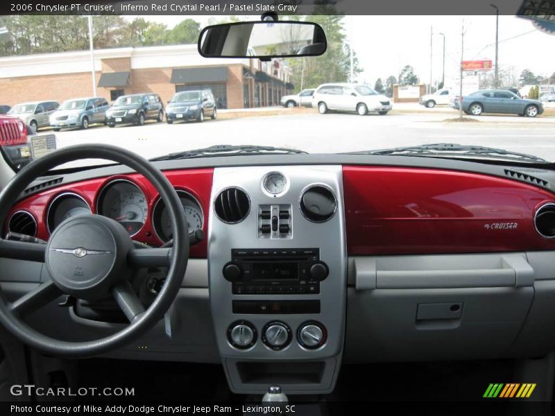 Inferno Red Crystal Pearl / Pastel Slate Gray 2006 Chrysler PT Cruiser