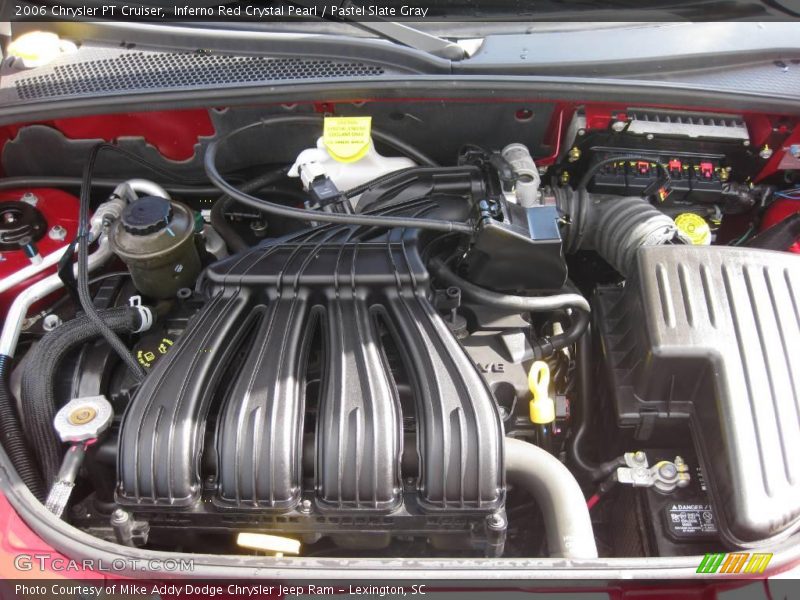 Inferno Red Crystal Pearl / Pastel Slate Gray 2006 Chrysler PT Cruiser