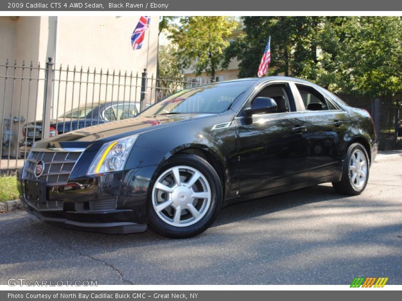 Black Raven / Ebony 2009 Cadillac CTS 4 AWD Sedan