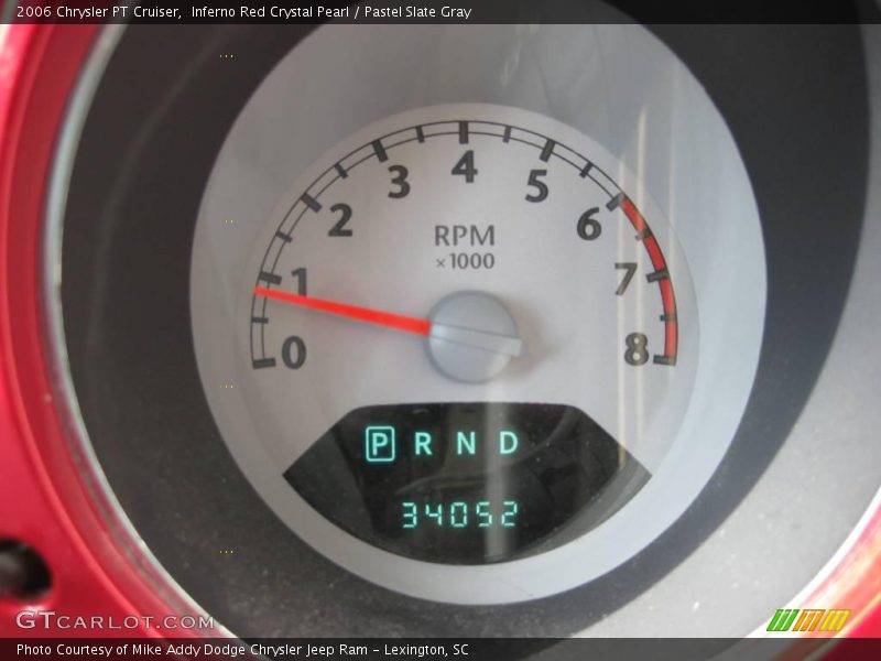 Inferno Red Crystal Pearl / Pastel Slate Gray 2006 Chrysler PT Cruiser