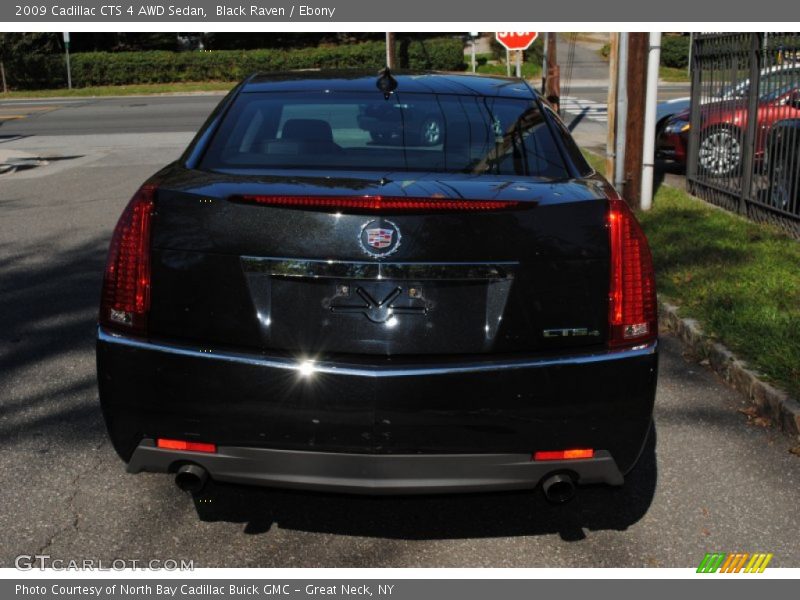Black Raven / Ebony 2009 Cadillac CTS 4 AWD Sedan