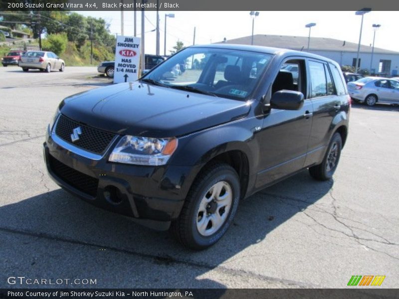 Black Pearl Metallic / Black 2008 Suzuki Grand Vitara 4x4