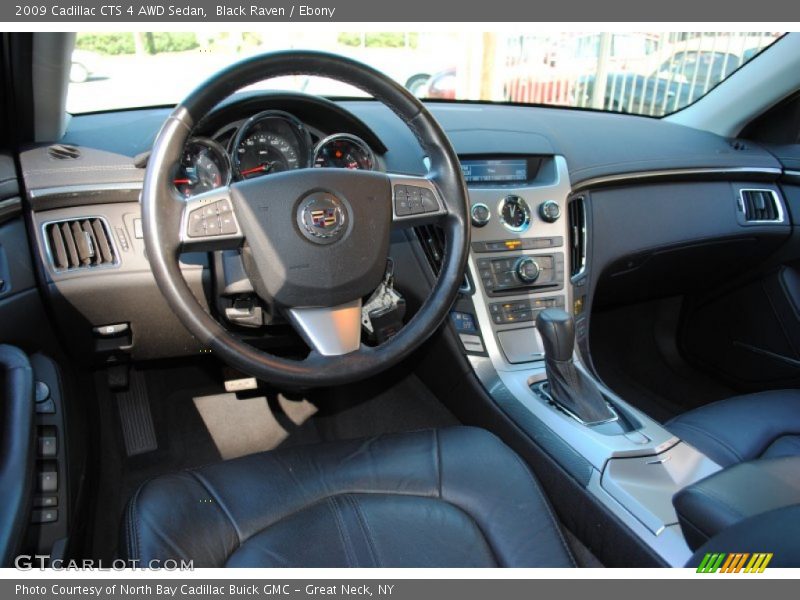 Black Raven / Ebony 2009 Cadillac CTS 4 AWD Sedan