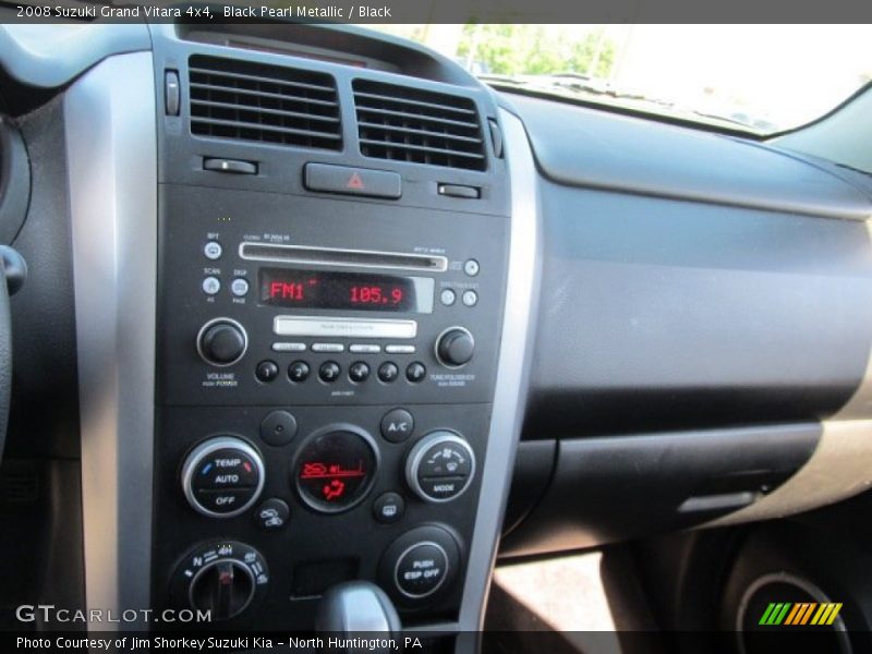 Black Pearl Metallic / Black 2008 Suzuki Grand Vitara 4x4