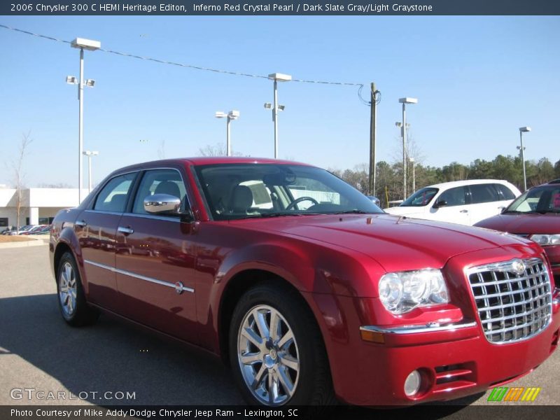 Inferno Red Crystal Pearl / Dark Slate Gray/Light Graystone 2006 Chrysler 300 C HEMI Heritage Editon