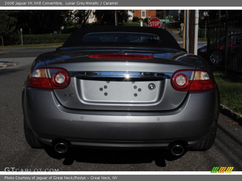 Lunar Grey Metallic / Caramel 2008 Jaguar XK XK8 Convertible