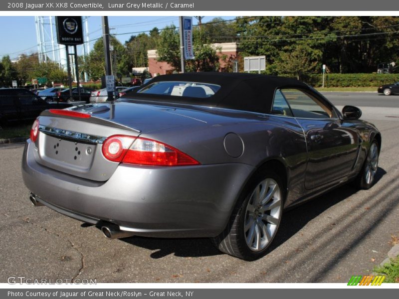 Lunar Grey Metallic / Caramel 2008 Jaguar XK XK8 Convertible