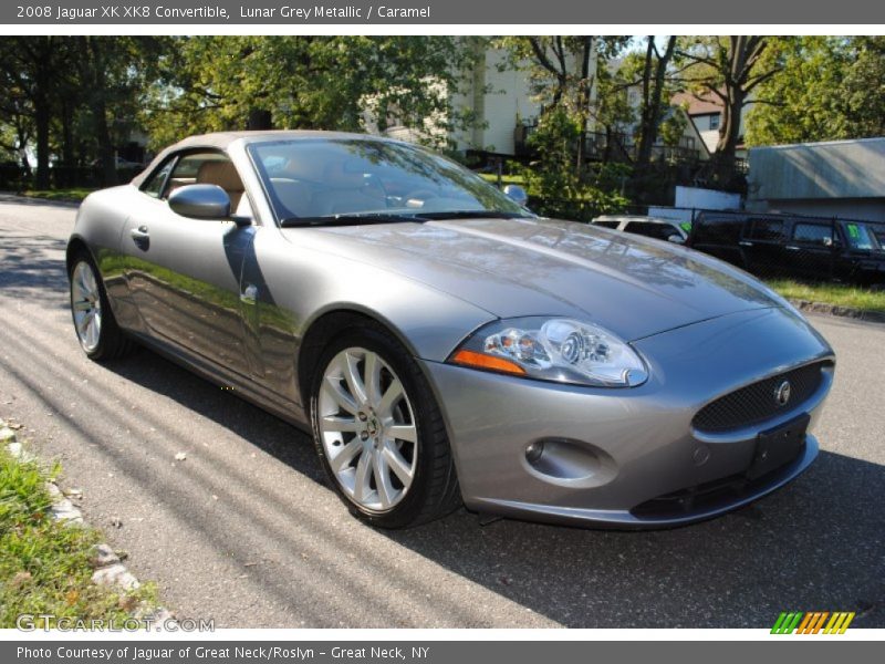 Front 3/4 View of 2008 XK XK8 Convertible