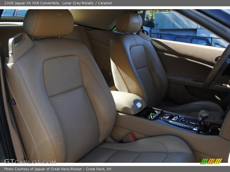 Lunar Grey Metallic / Caramel 2008 Jaguar XK XK8 Convertible