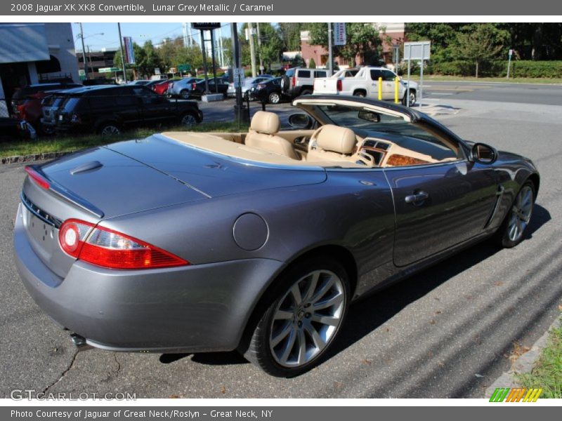 Lunar Grey Metallic / Caramel 2008 Jaguar XK XK8 Convertible