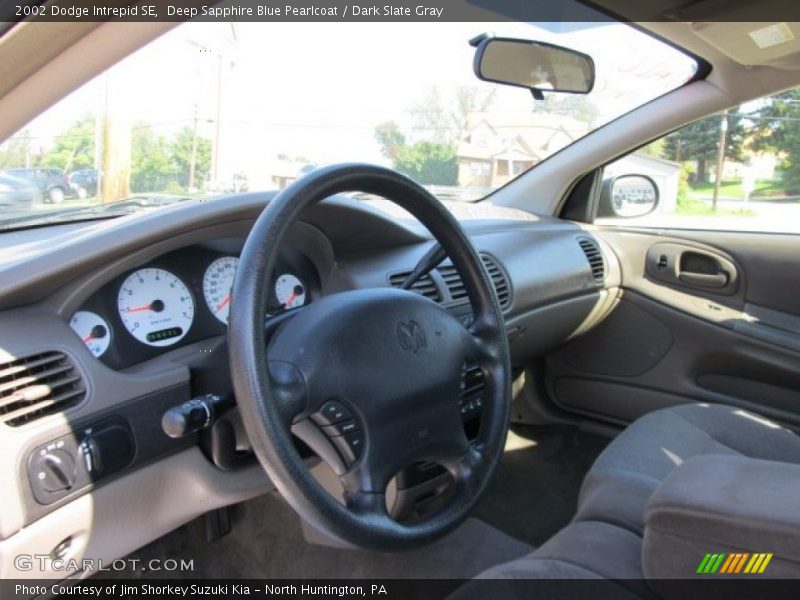 Deep Sapphire Blue Pearlcoat / Dark Slate Gray 2002 Dodge Intrepid SE
