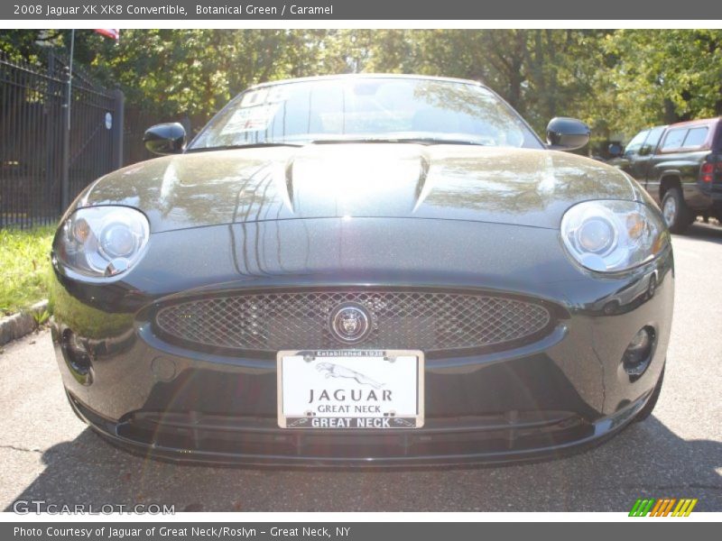 Botanical Green / Caramel 2008 Jaguar XK XK8 Convertible