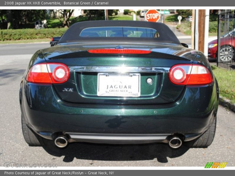 Botanical Green / Caramel 2008 Jaguar XK XK8 Convertible