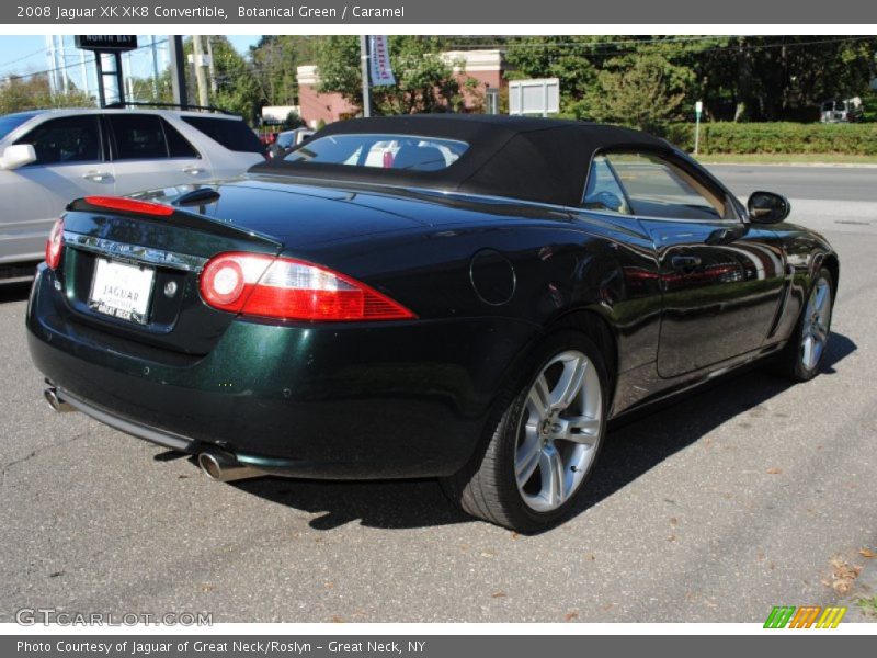 Botanical Green / Caramel 2008 Jaguar XK XK8 Convertible
