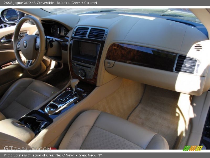 Botanical Green / Caramel 2008 Jaguar XK XK8 Convertible