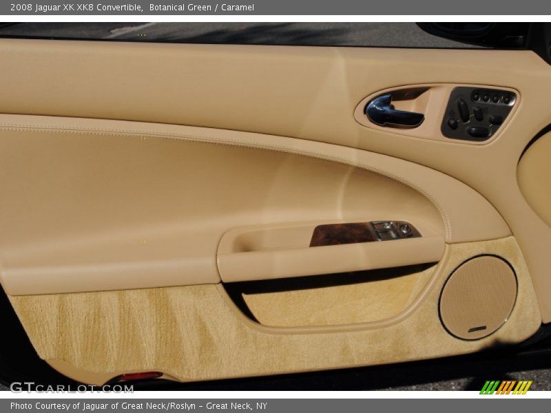 Botanical Green / Caramel 2008 Jaguar XK XK8 Convertible