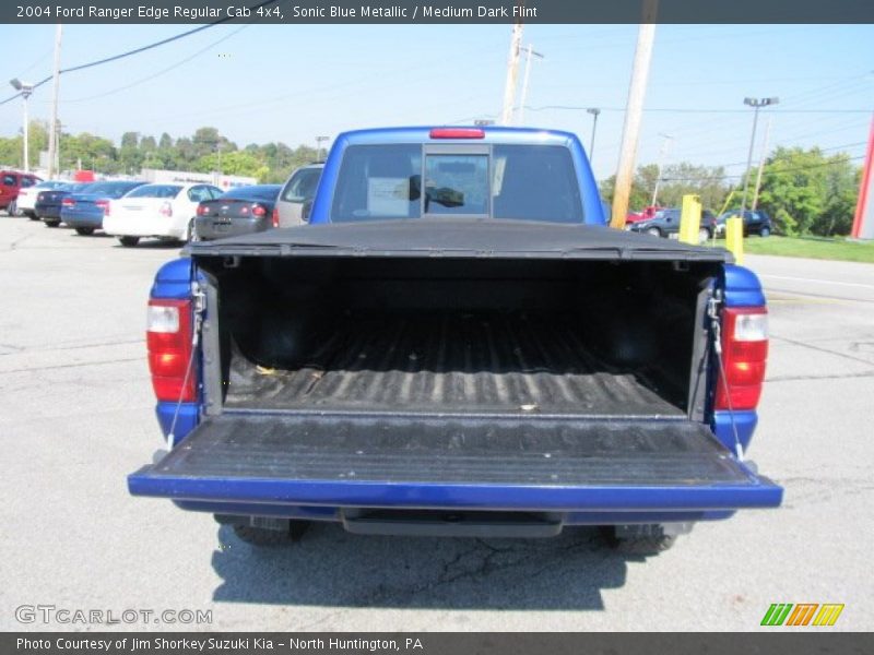 Sonic Blue Metallic / Medium Dark Flint 2004 Ford Ranger Edge Regular Cab 4x4
